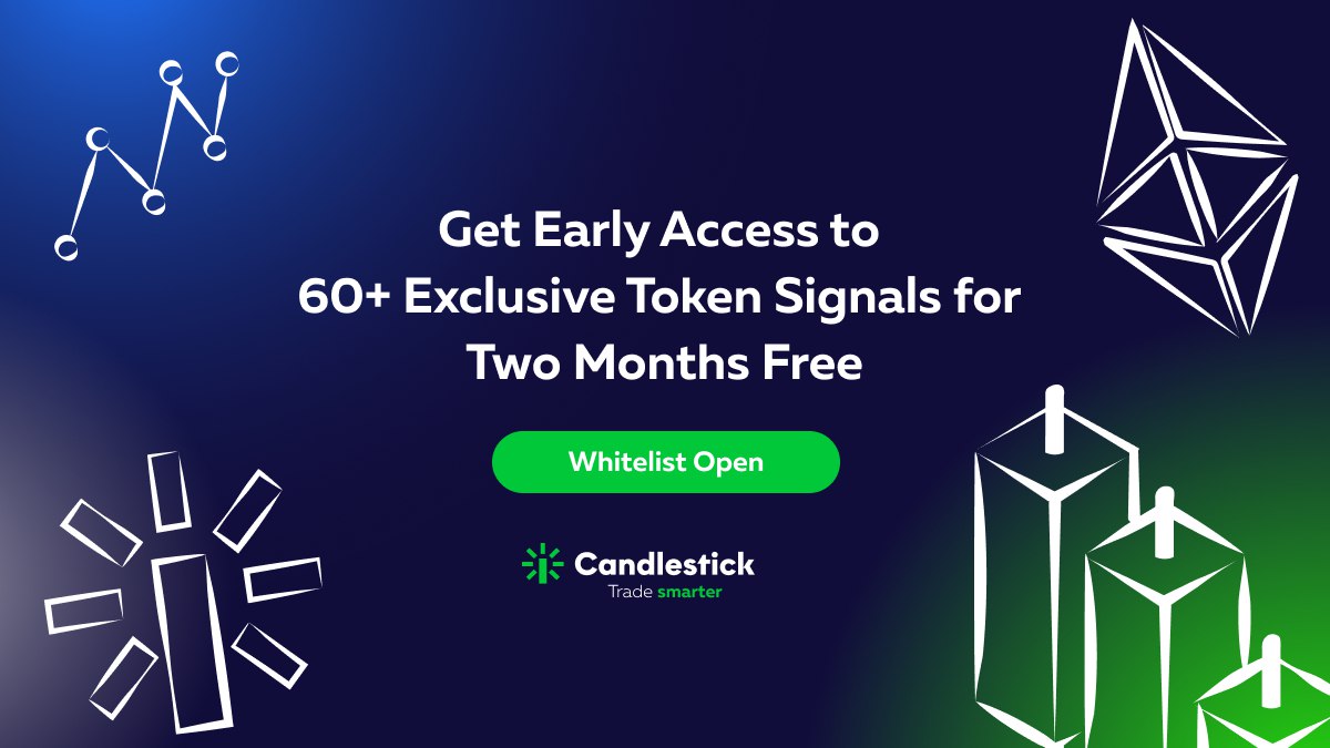 😊 Exclusive #giveaway

We have 30 #whitelist spots ($200+ each) for @Candlestick_io Beta from our partnership.

Join: Retweet, Like
Follow: <a href="/dapp_com/">Dapp.com</a> @Candlestick_io
Winners ann on May 10

😎
The WLs were only for #crypto traders with a #Candlestickscore &gt;80 (appr 1/4 qualified)