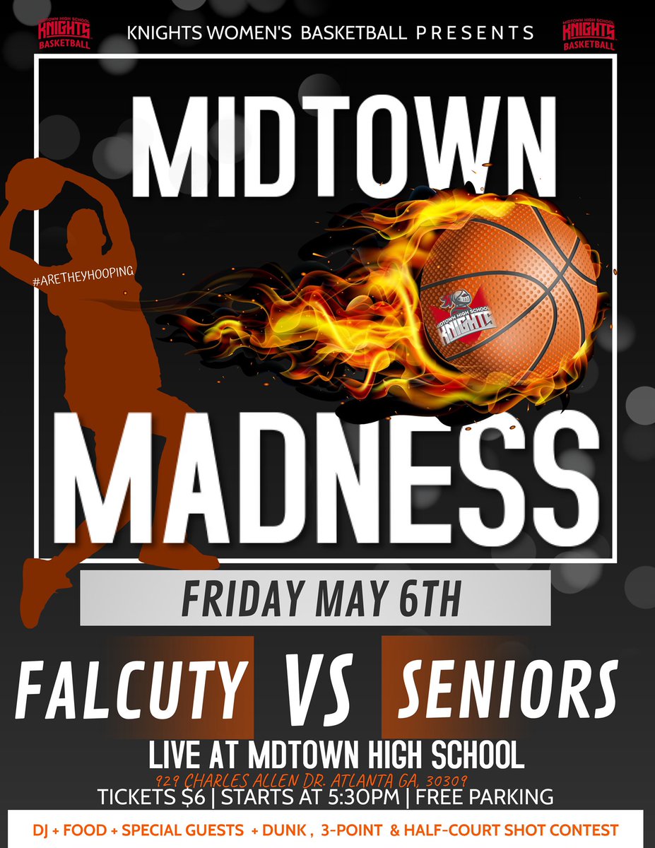 The Event you’ve All Been Waiting For‼️ FACULTY vs. SENIORS “All-Star” GAME‼️

OLD SCHOOL vs. NEW SCHOOL! Come out and Support your MIDTOWN KNIGHTS📣💪🏾🏀‼️
