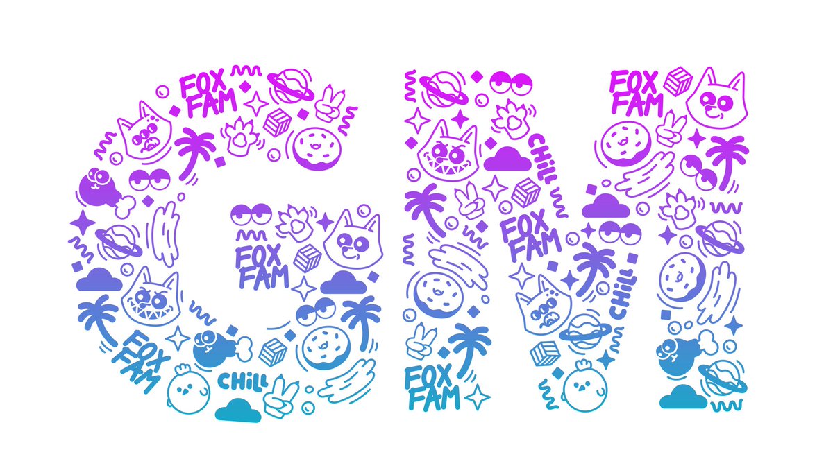 Gm fam. Feeling blessed to be a part of this scene. Just over a year ago the founders created and collected their first NFTs. So excited for whats to come. Hope everyone has a positive start to the week 💜