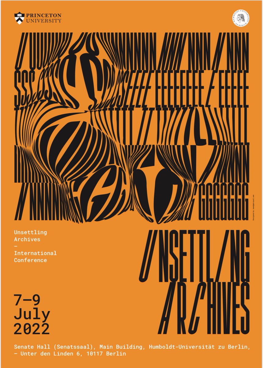 alexmlwrites's tweet photo. SO THRILLED to be heading back to Berlin this July for the international #UnsettlingArchives conference at @HumboldtUni! I’ll be presenting my work on #BothAndNeither and soaking up as much of these scholars’ brilliance as possible. 😍 Register here: https://t.co/w5ciVdZpPf https://t.co/lzEim8T5Ov