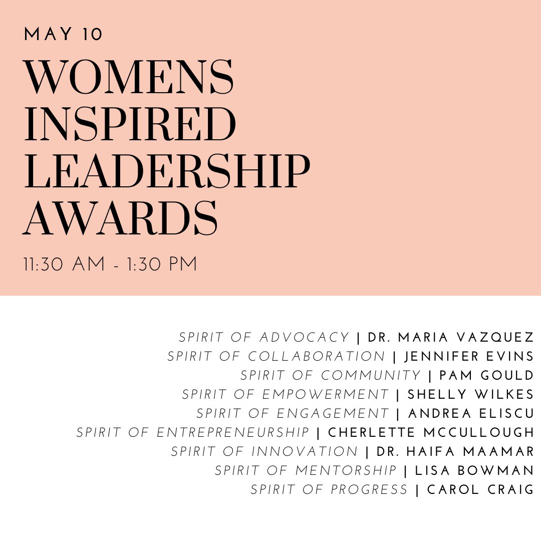 i4Biz's tweet photo. Only 14 days left to register for the 2022 Women's Inspired Leadership Awards! Learn more about the winners and get your ticket today: https://t.co/SnL6CyJ8ht https://t.co/BcXzIGmD21