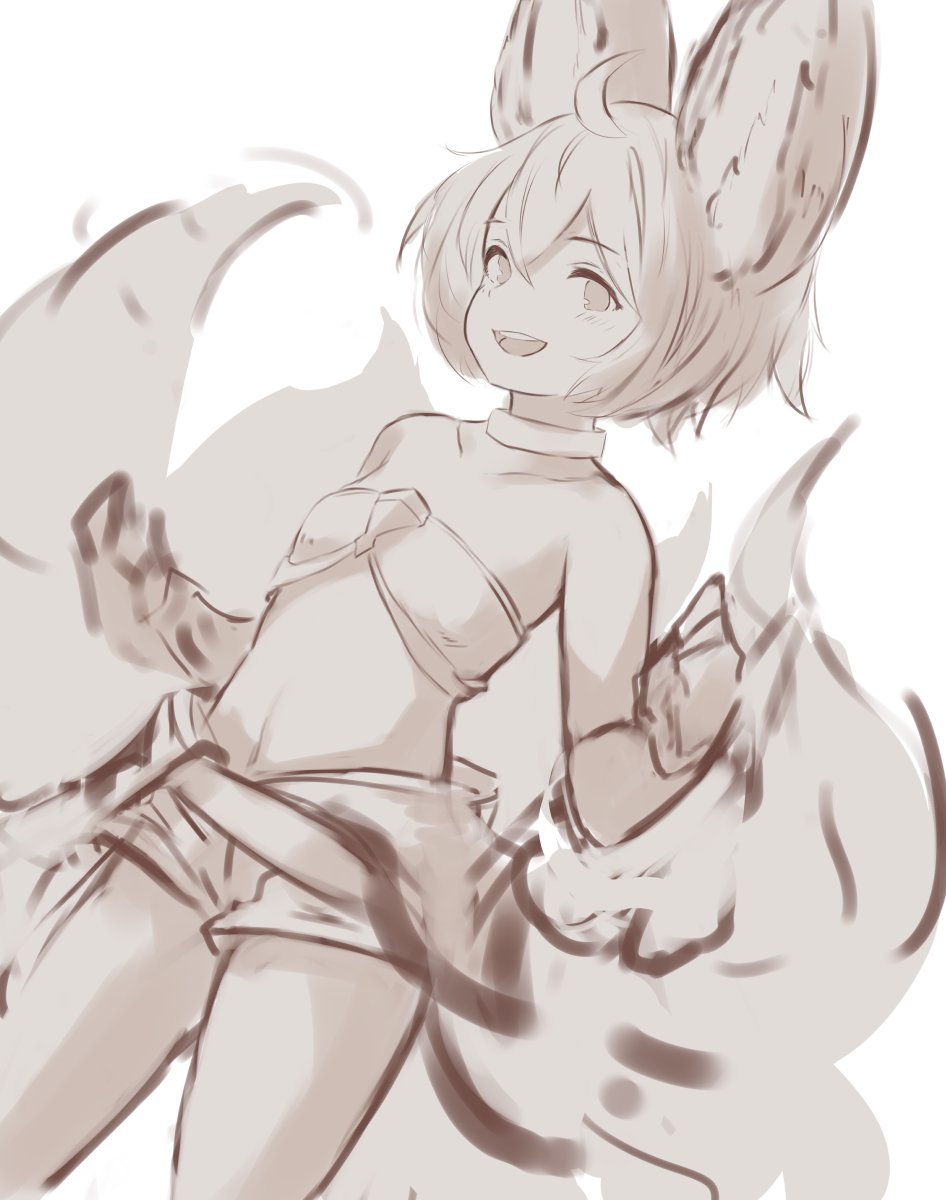 「ついでに空っぽ影法師記念にいっぱい描いたけどお蔵入りしちゃったヨウちゃん置いとく」|もてまっくす@🍖のイラスト