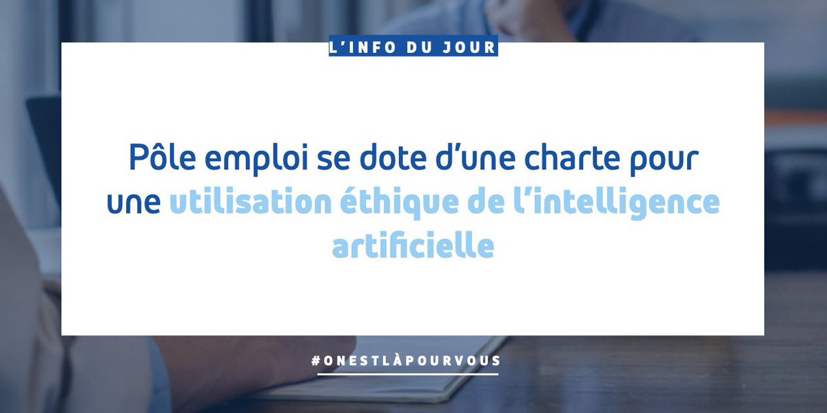 Depuis plusieurs années, @pole_emploi exploite l’#IA pour des services + efficaces et un accompagnement personnalisé ✅

Avec cette charte, nous garantissons le développement des usages de l’IA dans un cadre de référence éthique ➡️ pole-emploi.org/accueil/commun…

@clairemmathieu