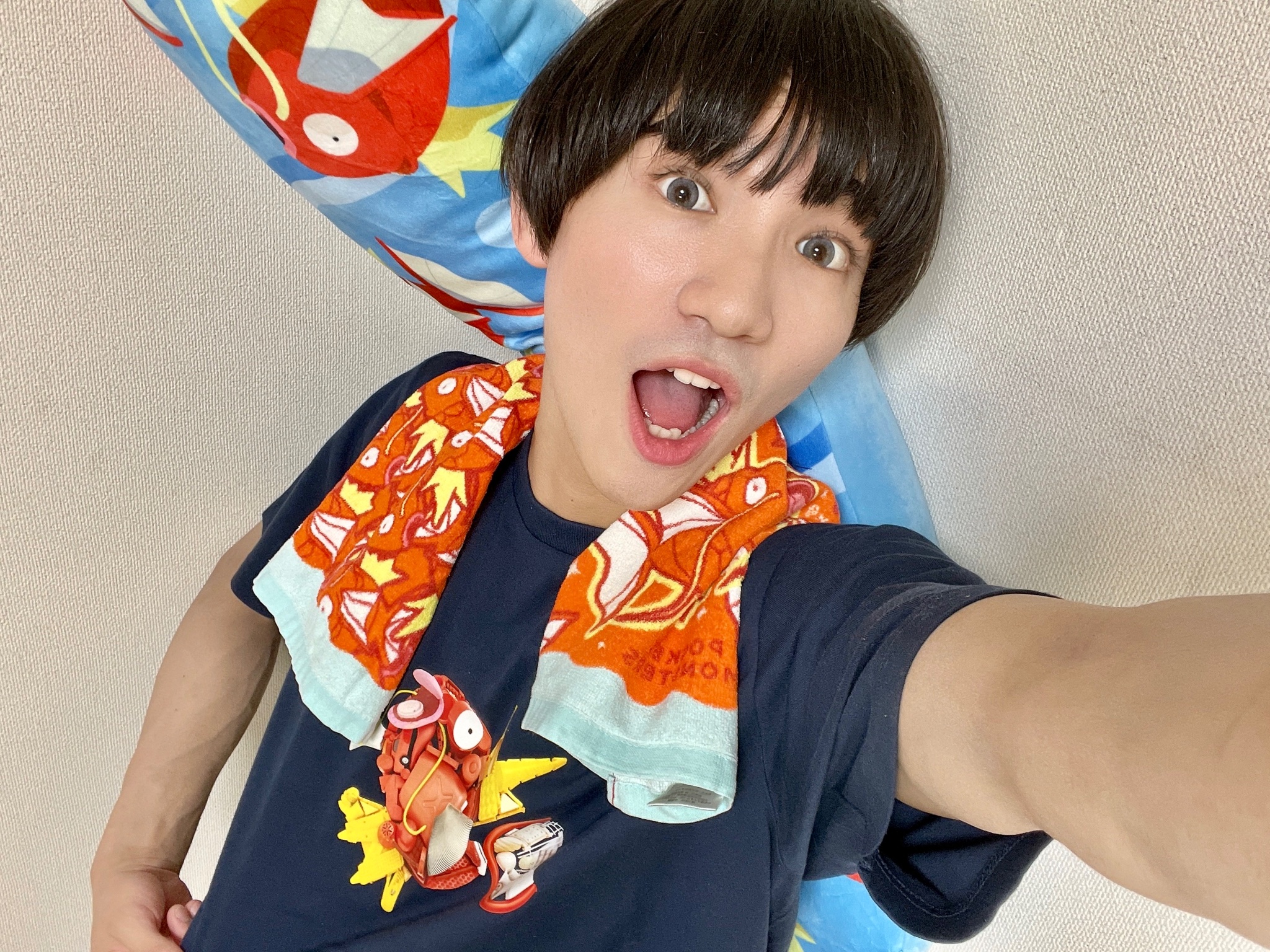 矢澤ないんはどう頑張っても矢澤ファインであり続ける Pa Twitter おはざわです んんん ええぇえ 新しいコイキングの Tシャツ 早速いただきました こんれはねぇ テンション上がるなぁぁあああ 可愛い ユニクロにあります 春限定