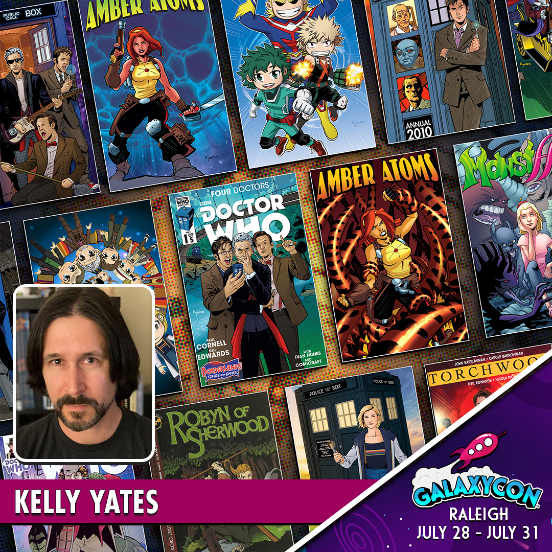 GalaxyConRDU's tweet photo. Meet @kellyyates_art at @galaxyconrdu July 28-31, 2022 at the Raleigh Convention Center!
Find Out More: https://t.co/VIQmC38kOq
#GalaxyConLive #GalaxyConRaleigh #KellyYates #DoctorWho #AmberAtoms #Torchwood #RobynofSherwood https://t.co/ZHX8DteKAO