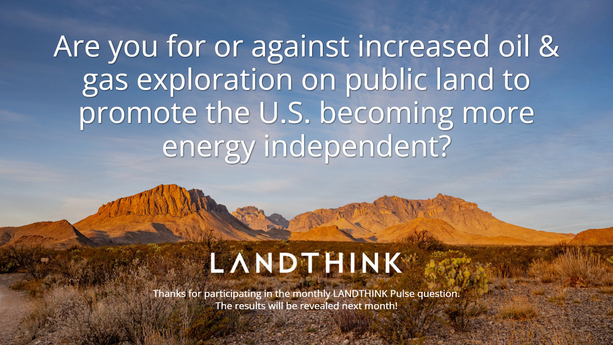 📊 Have you answered the April #LANDTHINK Pulse? Share your opinion with us. Answer here: landthink.com/pulse/ #realestate #land #energy #oilandgas