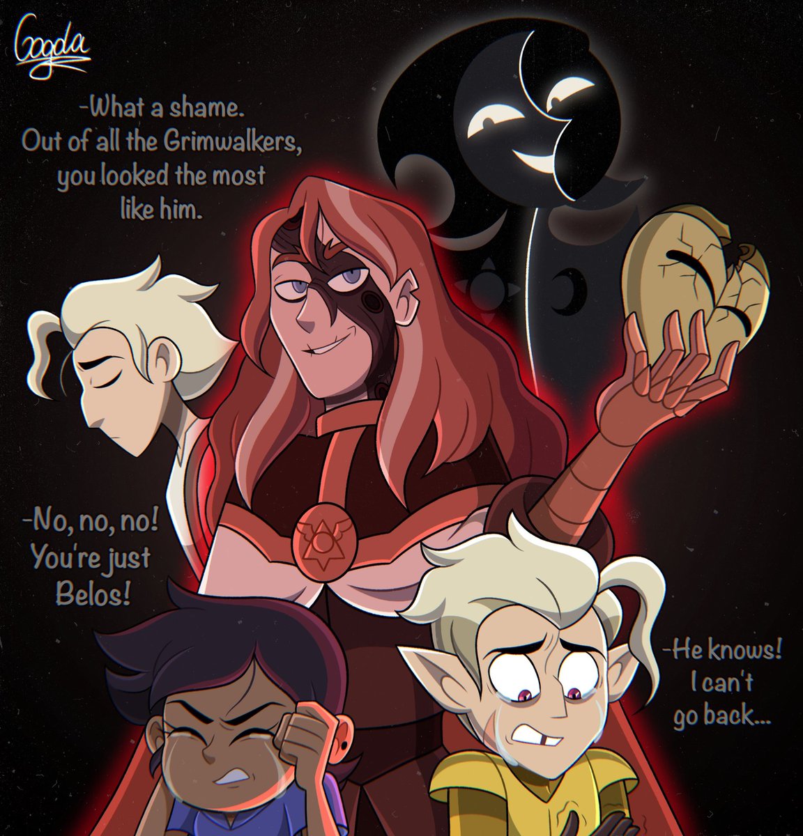 Gogola_Star's tweet photo. // toh spoilers 
.
.
.
I'll never recover from this ep 😭
#theowlhouse #toh #theowlhousefanart https://t.co/hbyFbVLQo0