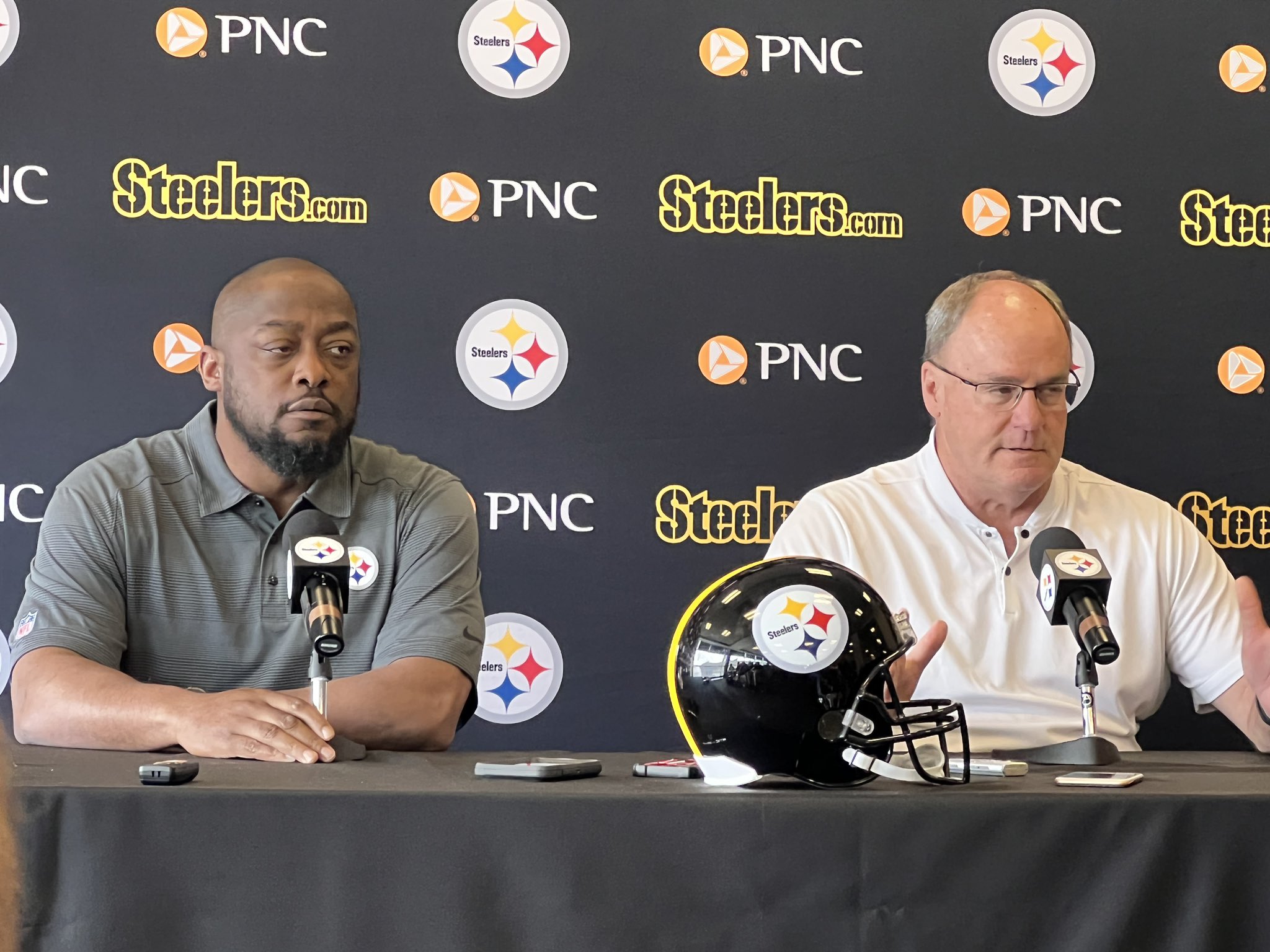 Brooke Pryor on Twitter to the predraft press conference