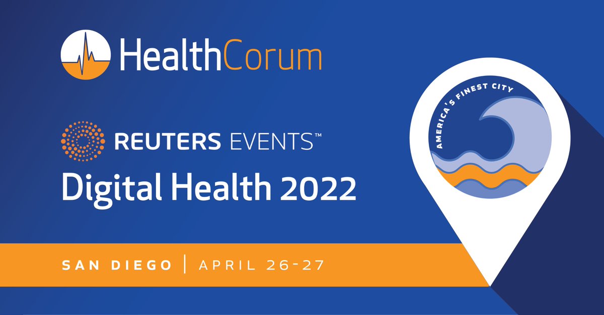 You stay classy, San Diego! We're en route to Reuters Digital Health 2022 and set to join 300+ healthcare leaders from across the country #digitalhealth #healthcareleaders #valuebasedcare