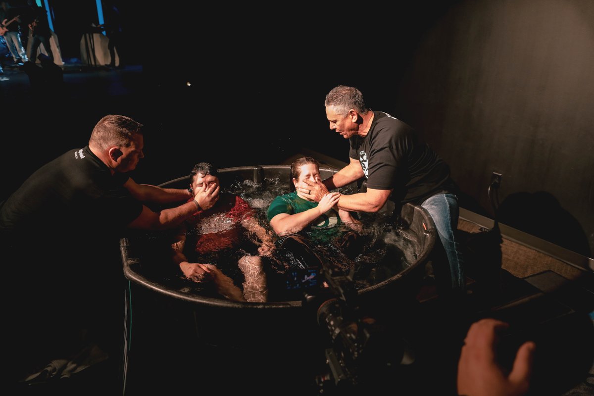 Baptisms are this upcoming Sunday, May 1 at 5 Point Church 💟🌊 If you're ready to take that next step in your faith, sign up today at 5point.tv/baptism or text BAPTISM to 864.319.0073 🙌✝️