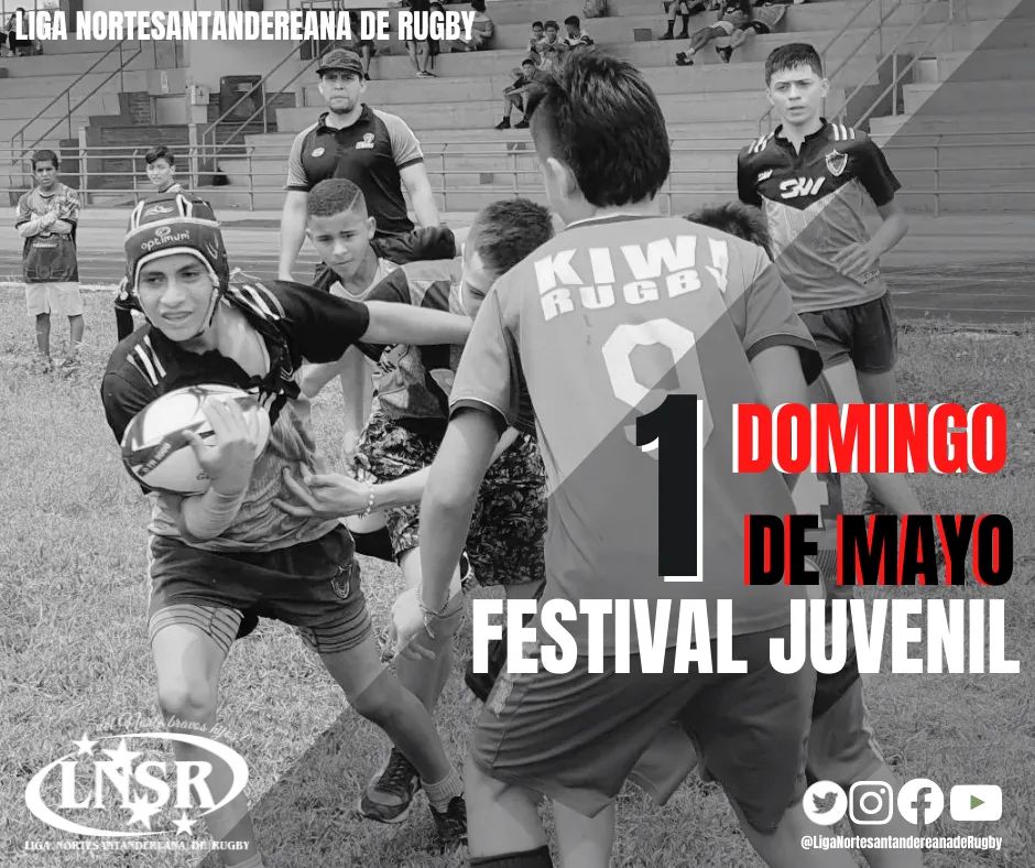 #FestivalRugbyX #FestivalJuvenil ❤🖤📣💥

Este Domingo 1 de mayo, tendremos el 1er Festival de RugbyX femenino y festival Juvenil de Rugby.

Hacemos un invitación a los clubes a que participen en este evento, el cual nos ayudara el crecimiento del rugby de la región.

INFO 📣🏉