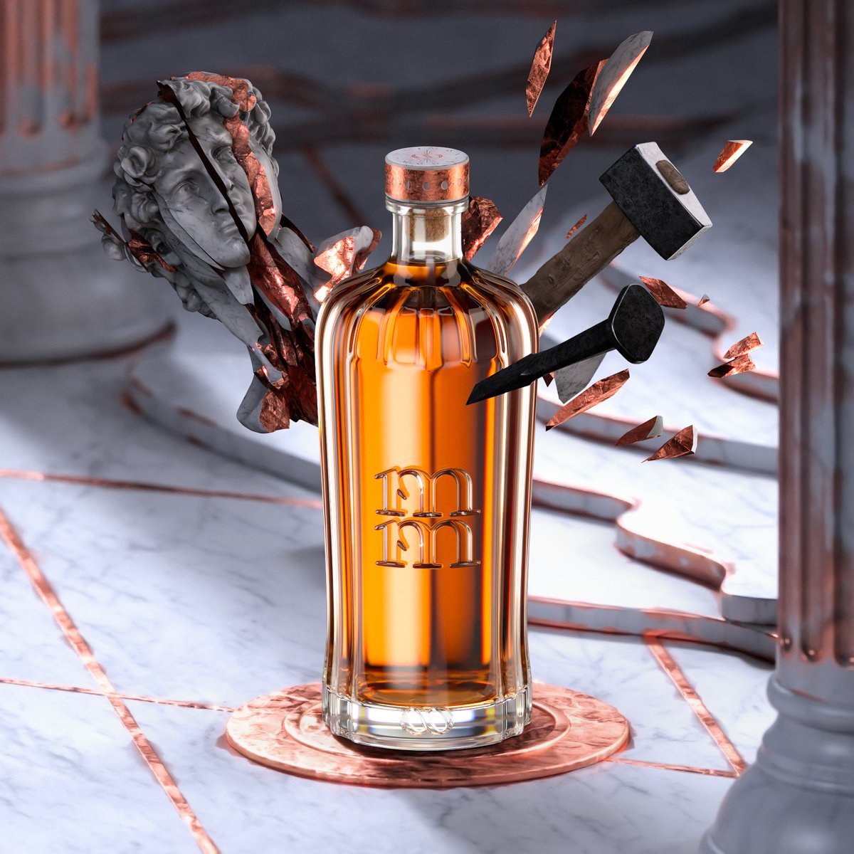 Some bottles from the 7 Maison Moon universes will come with rare and exclusive auras.

Here is the rarest you can wish for within the Marble Universe.