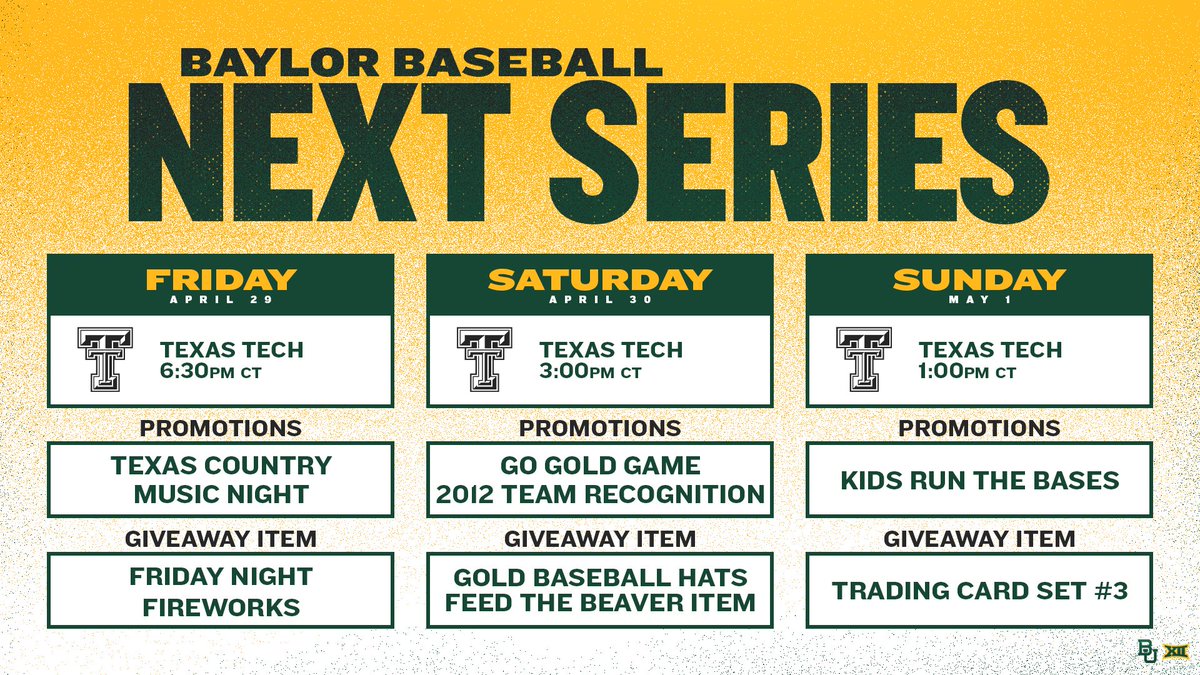 Baylor Baseball tweet media