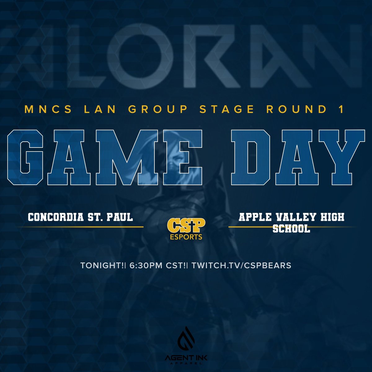 CSPEsports's tweet photo. Tonight Our CSP Valorant will be playing at 6:30pm! Donโt miss it at https://t.co/YVrMfqWFxV https://t.co/bedQtqfvnm