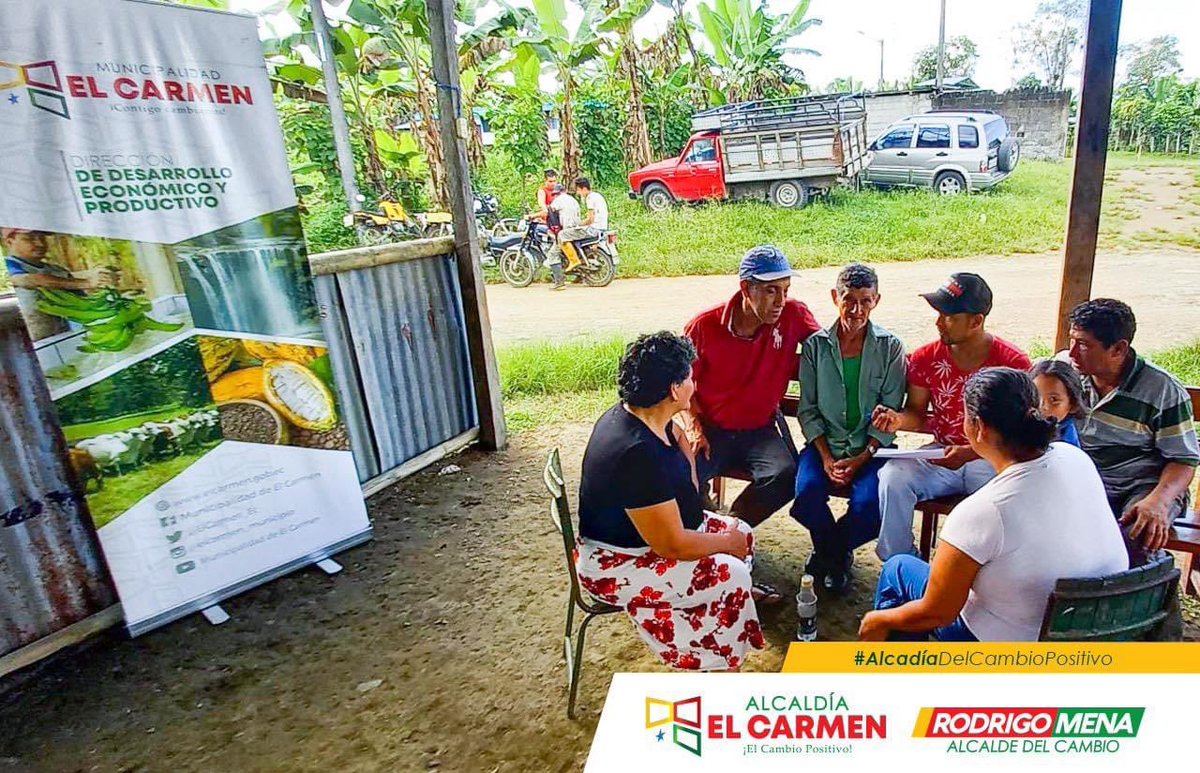 RodrigoMenaR's tweet photo. Agricultores de la comunidad El Paraíso de Pupusá serán parte de las Escuelas de Campo que impulsa la Alcaldía. 

Capacitaciones a los agricultores del cantón,  realizamos un diagnóstico rural participativo para definir el plan en la Escuela de Campo. 

#AlcaldíaDelCambioPositivo https://t.co/AJIm3xQcSQ