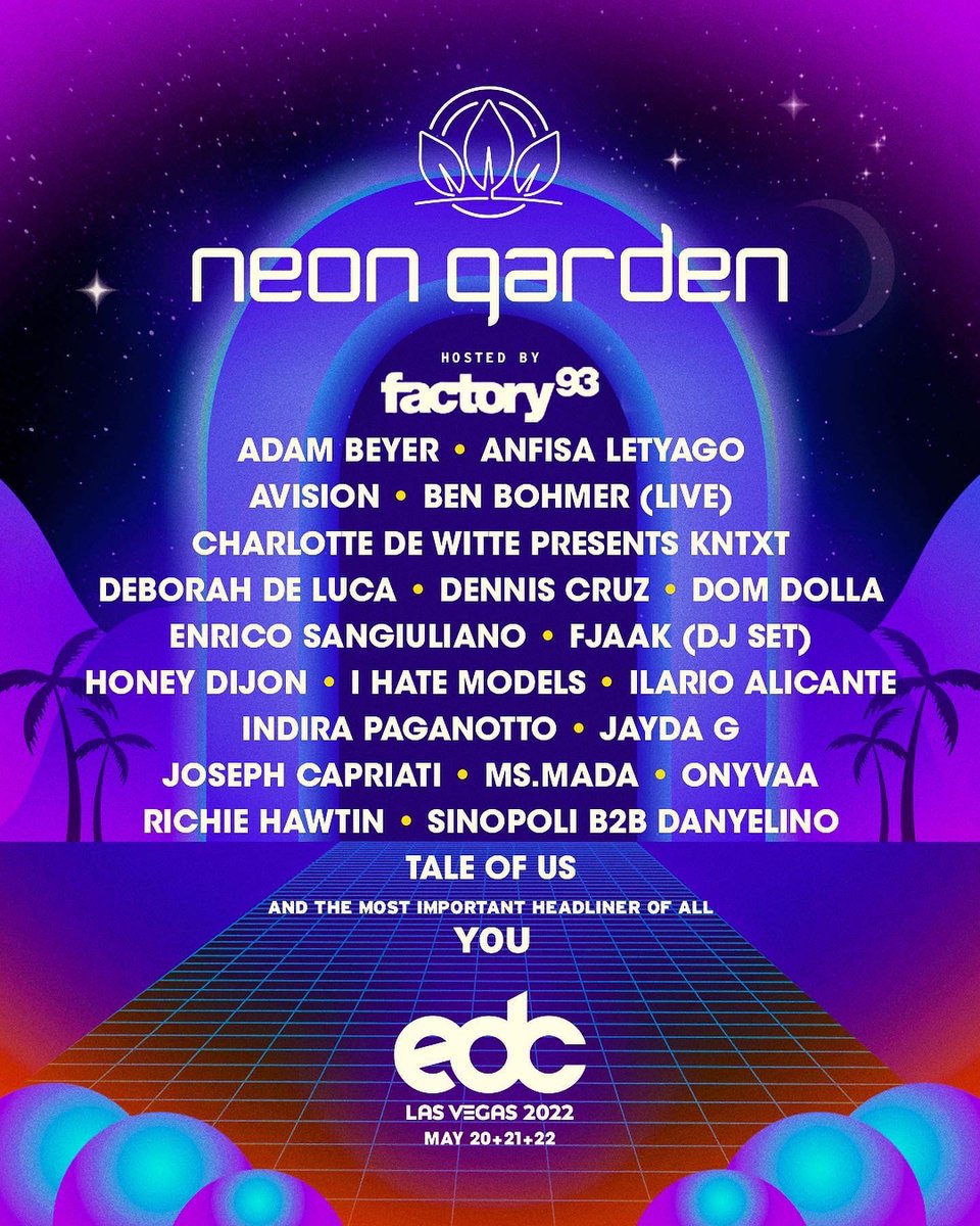 EDC Las Vegas lineup 2022