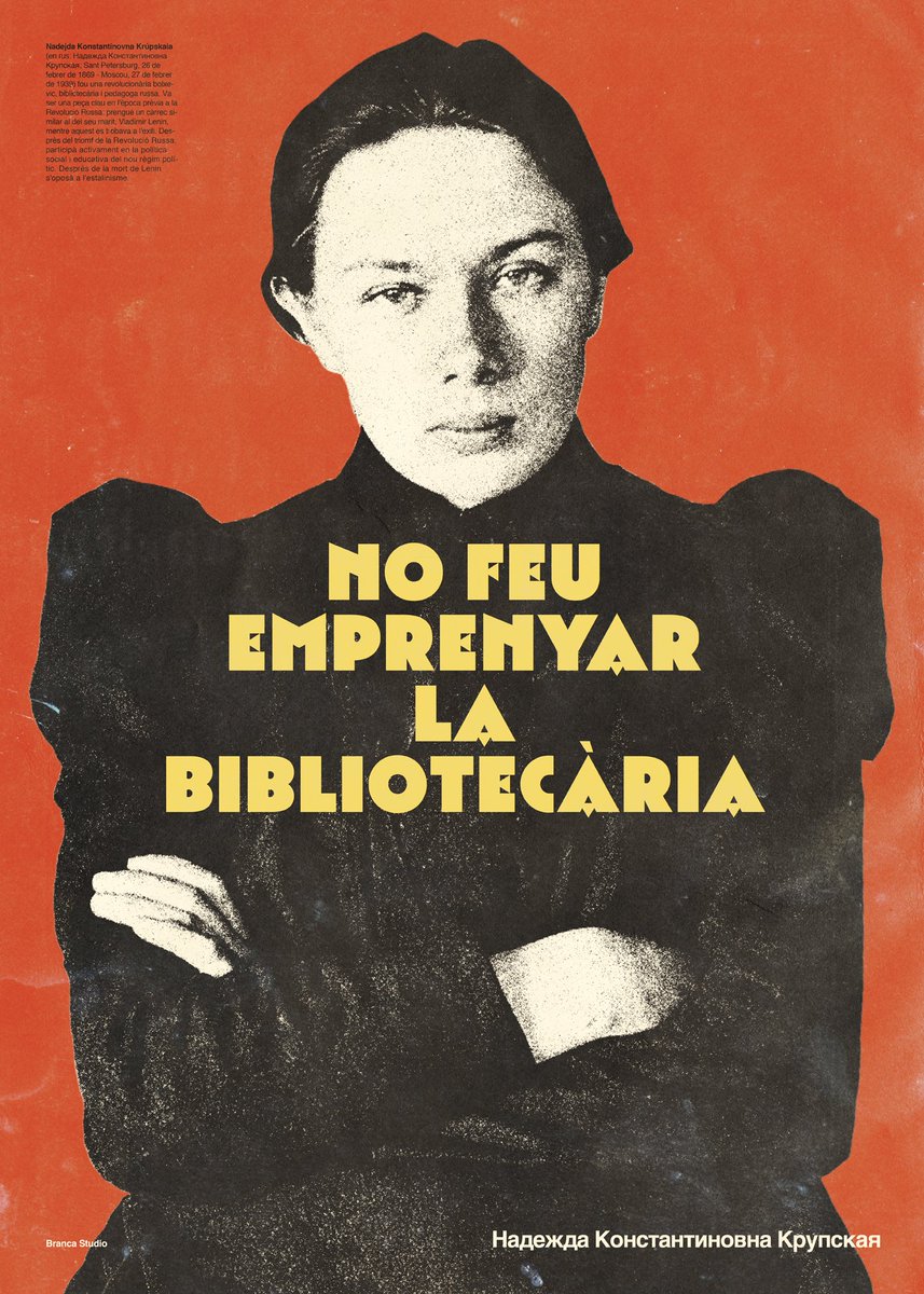 martacava's tweet photo. Un bon dia per tornar a treure a passejar aquest cartell de @brancastudio. Jo crec que marxo ja a dormir perquè quin dia. https://t.co/CDXtfy5Cdn