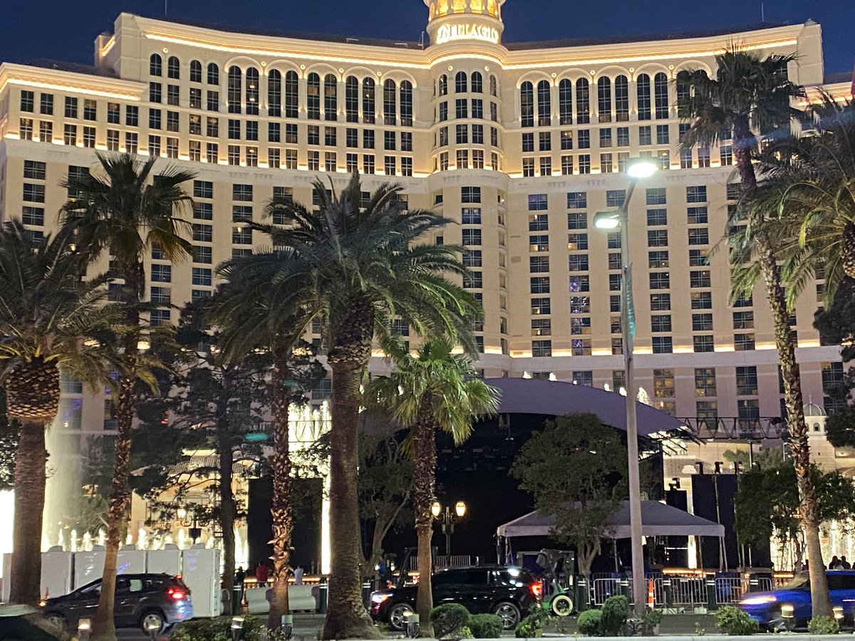 DustyBuchanan's tweet photo. NFL Draft setup in Vegas https://t.co/dzYAGmqCdM