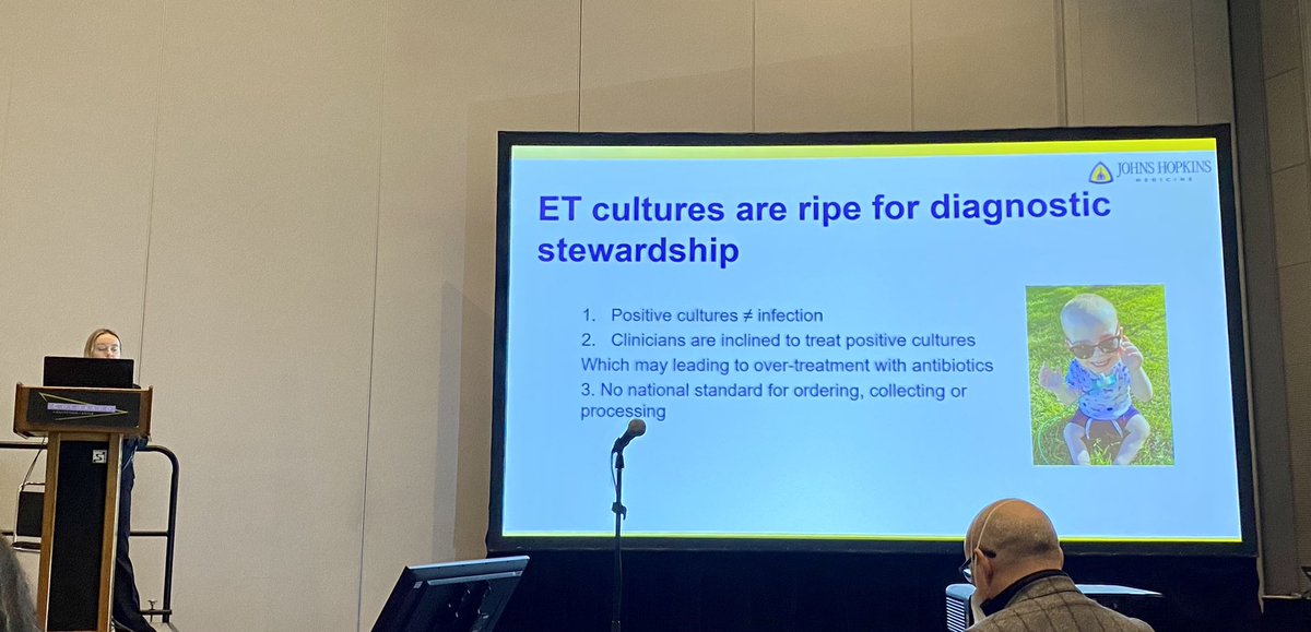 Always a treat to hear @asicksamuels talk about ET tube culture stewardship #pas2022 #IDTwitter <a href="/PIDSociety/">PIDS</a>