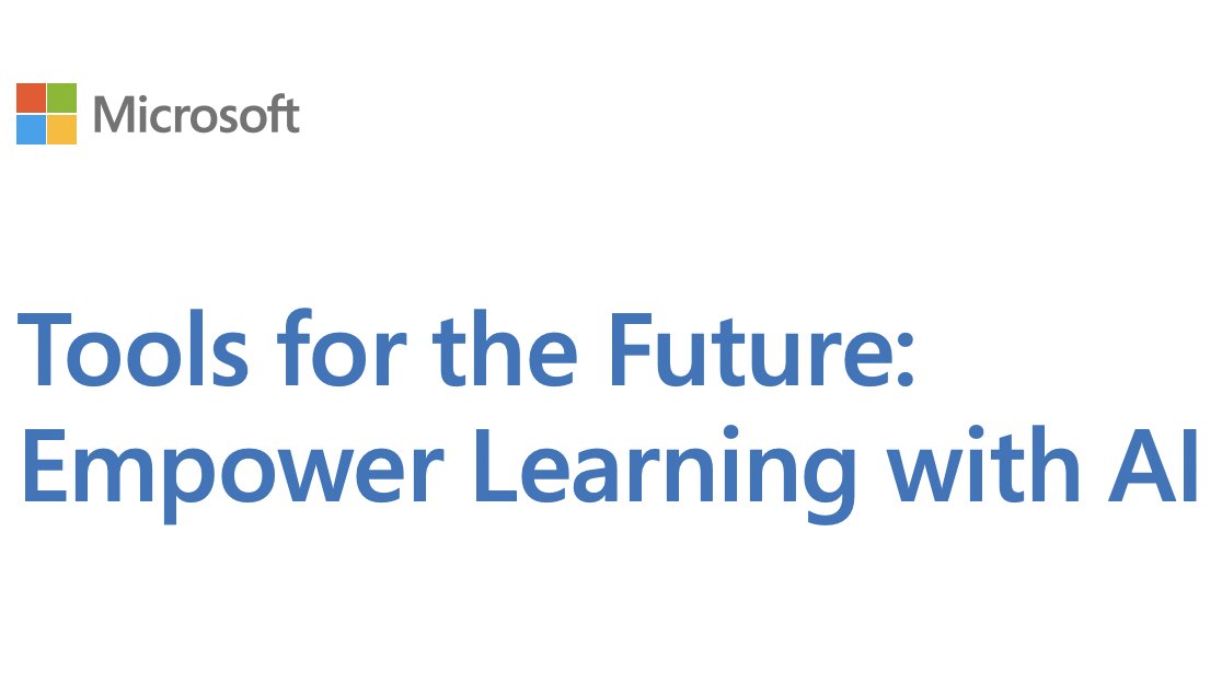 New report from <a href="/MicrosoftEDU/">Microsoft Education</a> on use of smart tools in education  clouddamcdnprodep.azureedge.net/gdc/gdc3orwJo/…