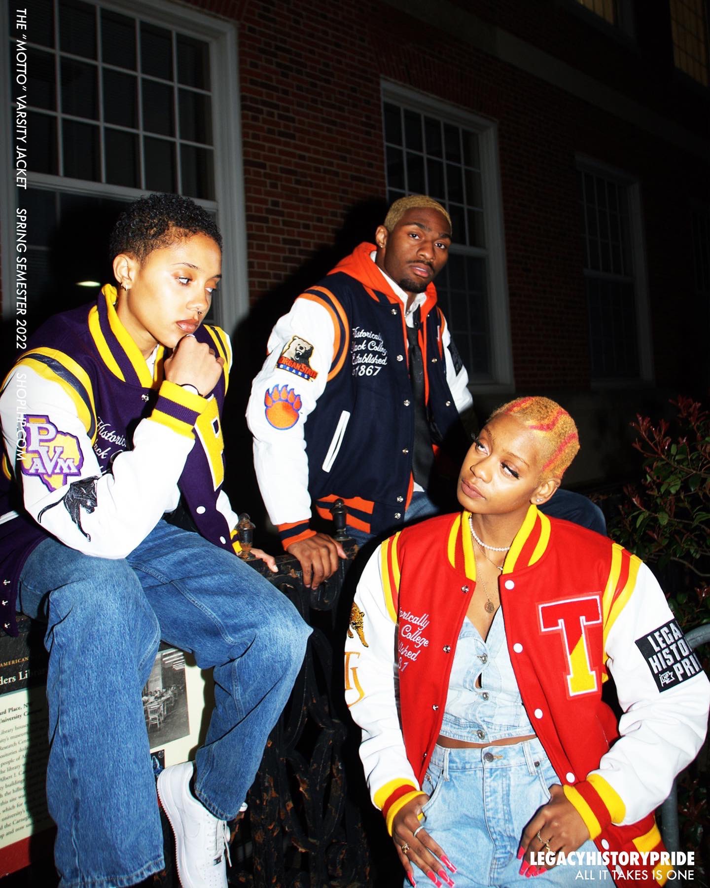Hbcu letterman shop jacket
