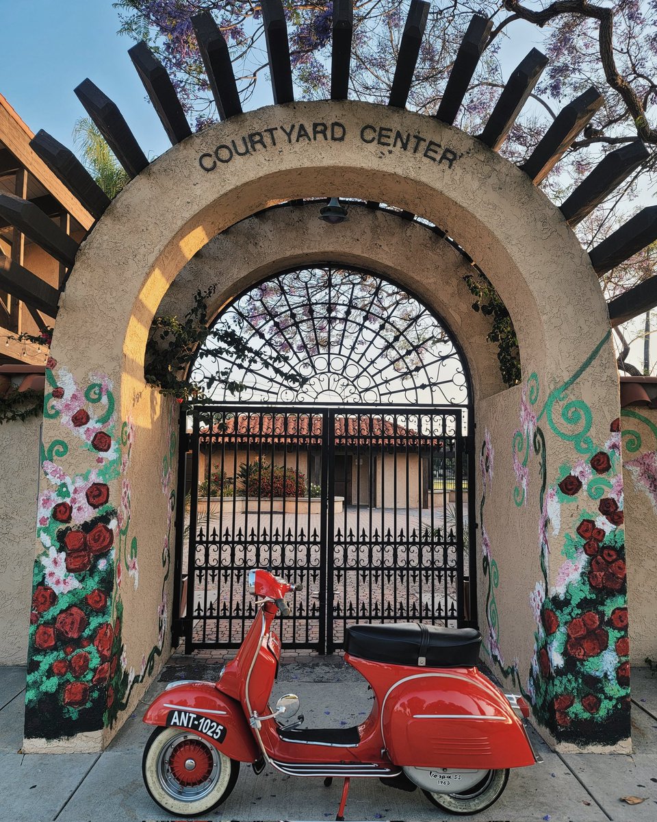 MotorsMoment's tweet photo. Taking my vespa ss180 out for morning coffee. But first a quick stop for some photos.

#vespa #vintagevespa #vintagescooter #vespass180 #nft #nfts #nftcommunity #nftart https://t.co/fsGu4uCi27