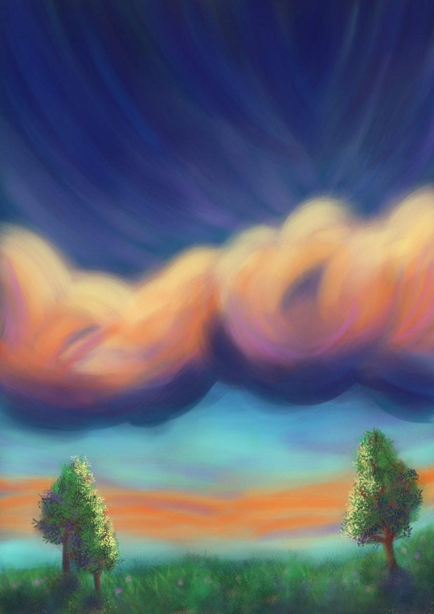 I tried to create something digital! Drop below a comment with your opinion! #digitalart #Digital #digitaldrawing