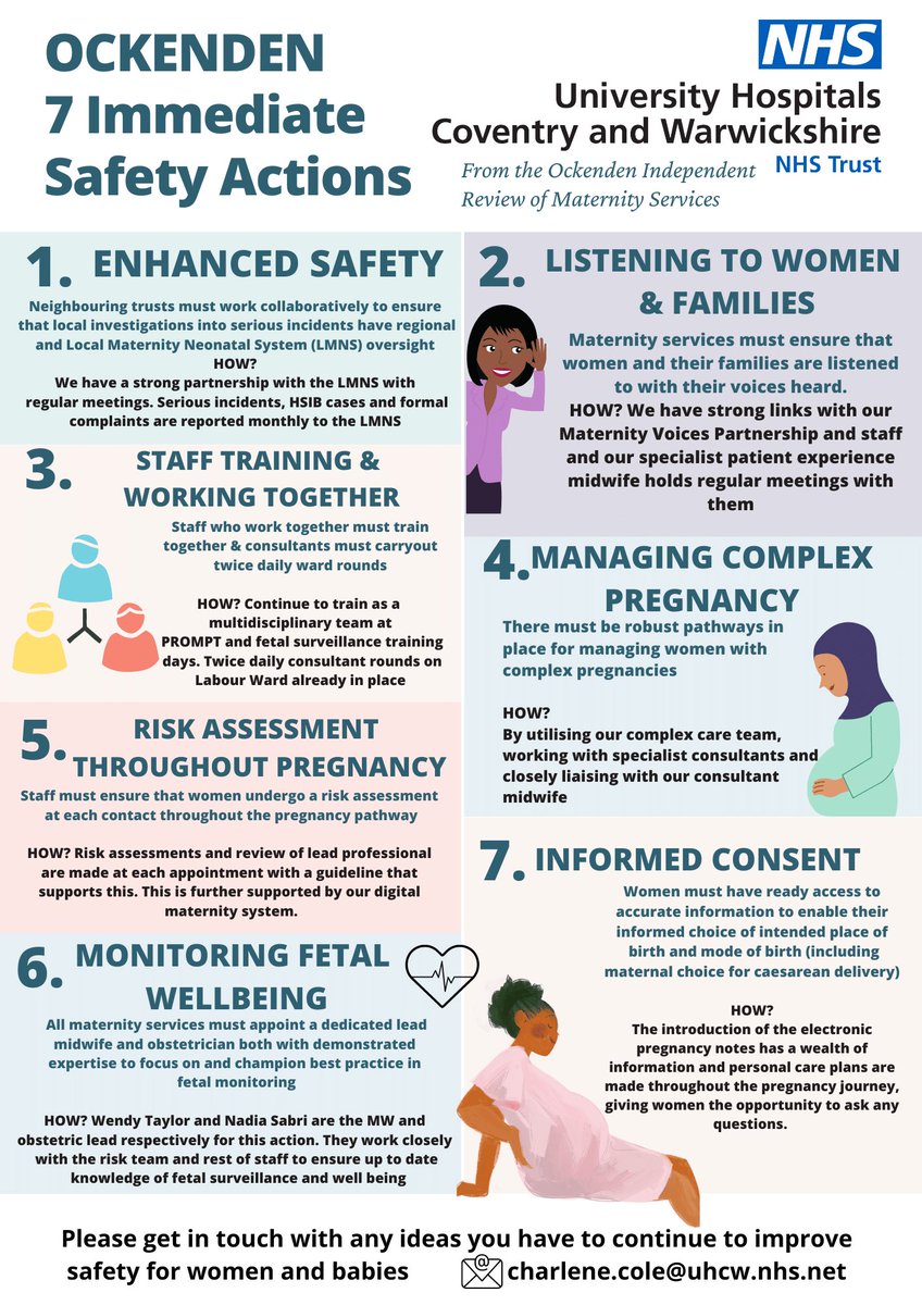 <a href="/DOckendenLtd/">Donna Ockenden FRSA, Hon DLitt Hon DSci</a> Yes, currently writing the second infographic for the latest 15 IEAs, here is the first one we developed which is up in all our clinical areas, there is lots of work to be done