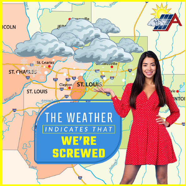 We're pretty sure the weathermen just spins a wheel for their forecasts. Stay ahead of the temperature swings and book you $79 Ac Tune Up! Call 314-638-4711 TODAY!