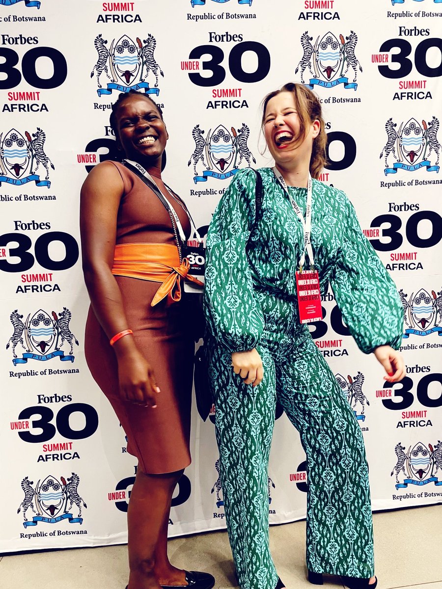 Proud to see our Director of Development, speak at the <a href="/Forbes/">Forbes</a> 30 Under 30 Summit today in Botswana, alongside Music and Life-Skills Teacher, Sumayya, who gave a performance on her tuba and spoke about her experience as a Brass for Africa teacher!