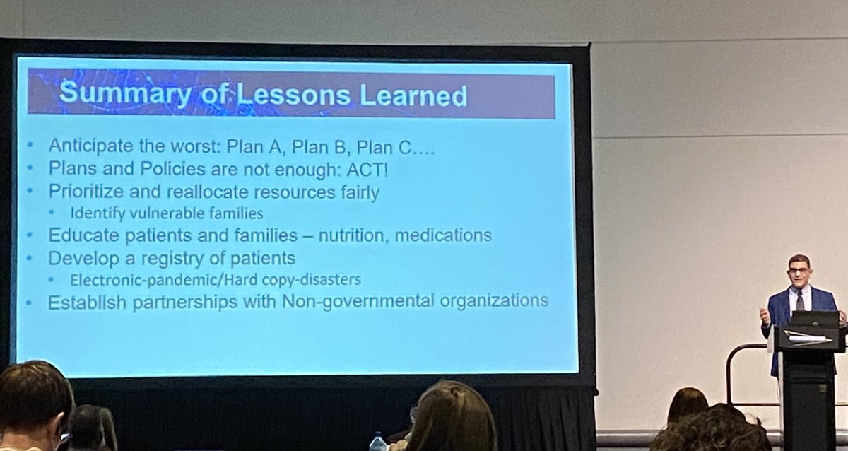 Excellent talk on the effects of disasters on patients with kidney disease. Health inequity is worsened in the face of disaster. Equality =/= equity. Prepare, support, and ACT. #ASPN22 #UrineTheKnow #PAS2022