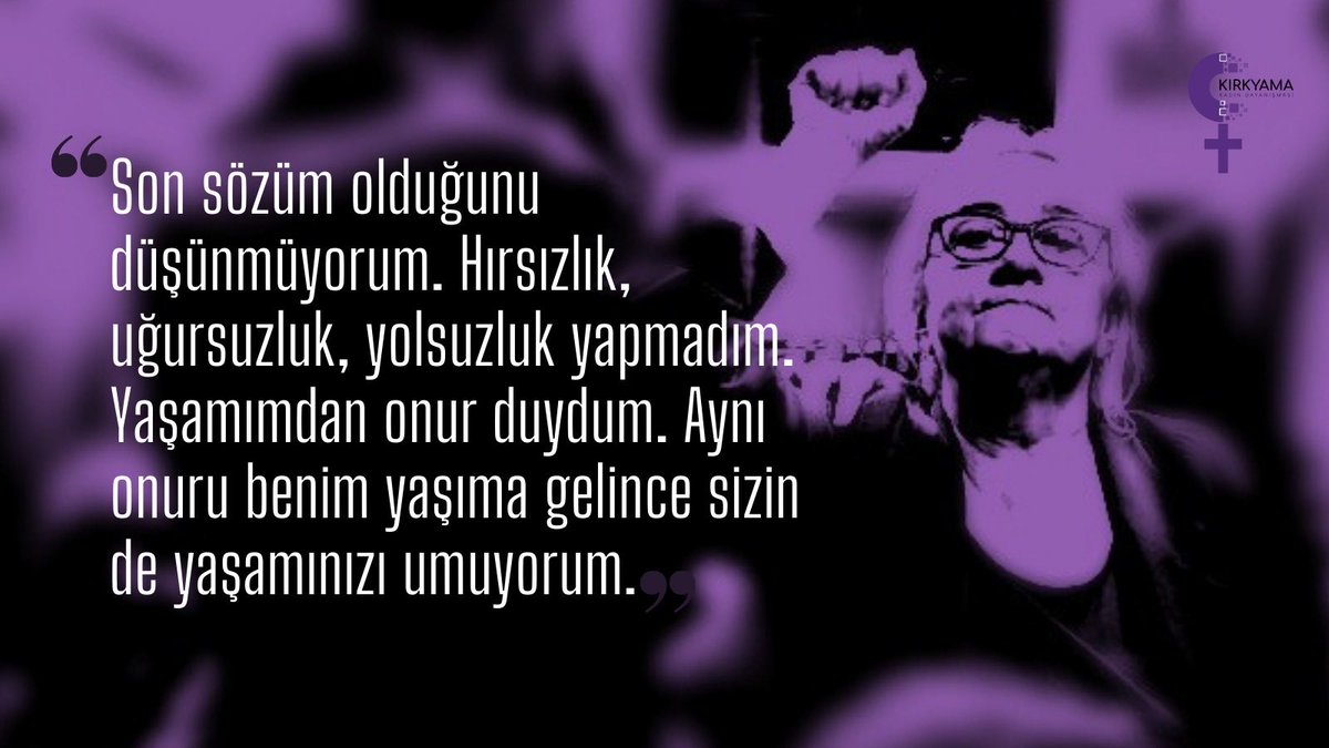 Feminist yol arkadaşımızla gurur duyuyoruz, #GeziyiSavunuyoruz