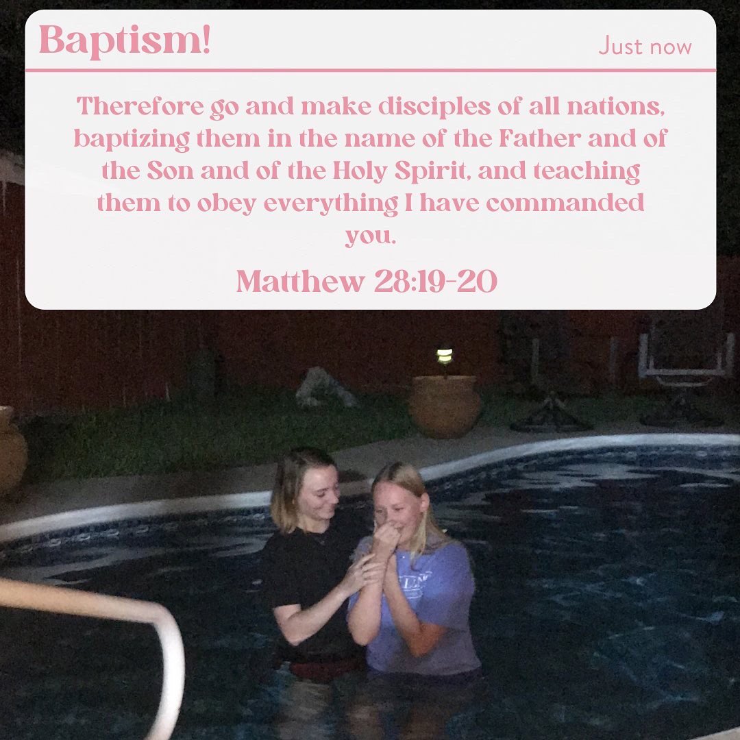 Last Bible Study Meeting of this semester is on Wednesday at 6pm and we’re having baptism! Hope to see y’all there, have a good end of the semester ‘Runners! 💗