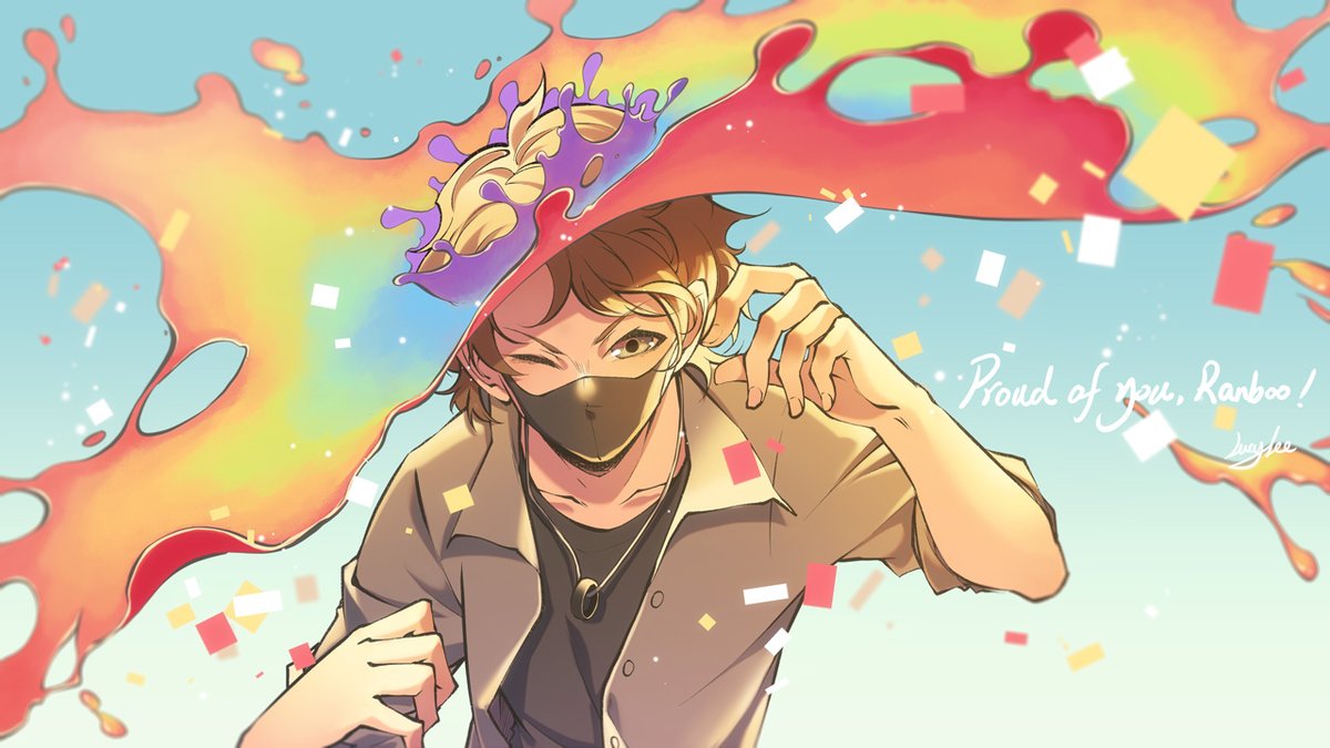 「#ranboofanart 
Proud of you, king!🏳️‍🌈」|小李啊嗚-LucyLeeのイラスト