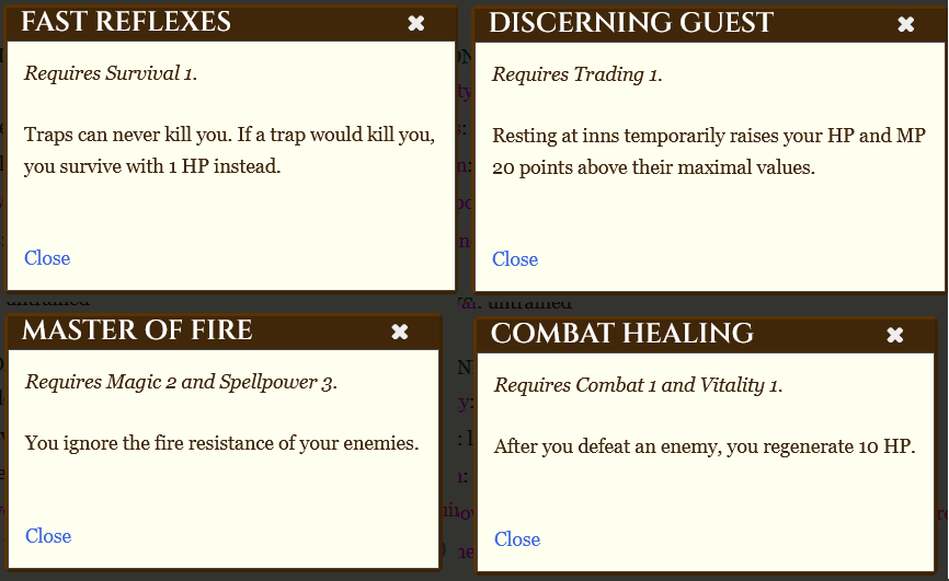 agat_writes's tweet photo. Perks are coming to 4x4 Archipelago! They're permanent boosts with various effects – a new way to strengthen even advanced characters (and spend all those hard-earned experience points). https://t.co/oPOGZ9hQQX