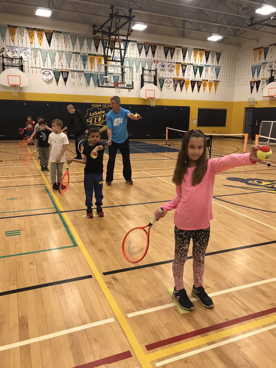 onychayounan's tweet photo. Tennis in Schools! Thank you to Mr. Schaffner and his team for bringing this awesome experience to our kids! @LPSStormWatch https://t.co/y2M72GTnYV