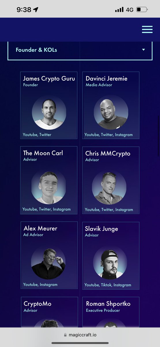 MagicCraftGame's tweet photo. Some of our amazing team $mcrt @MagicCraftGame https://t.co/Y1XcHtJPRX