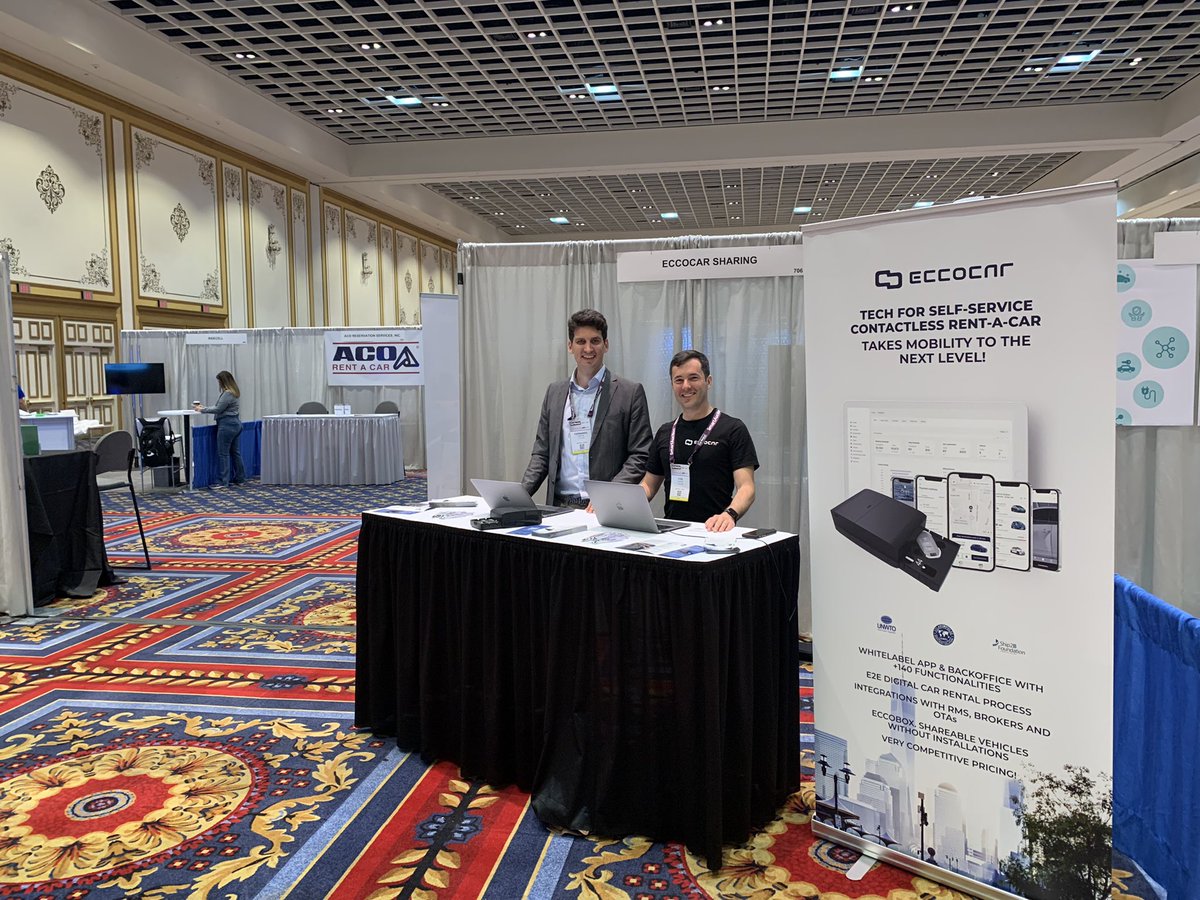 Good morning Vegas!

If you are around come join Iván Luarca Gayo and Fernando Martín in the ICRS 2022 in booth #706, and unlock contactless rentals for your fleet!

#keylessentry #contactlessrentals #carrental #icrs2022 #acceleratingsustainablemobility