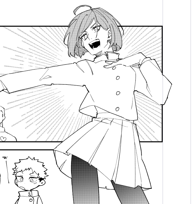 のばらちゃん描くん楽しいからいつも出しちゃう 