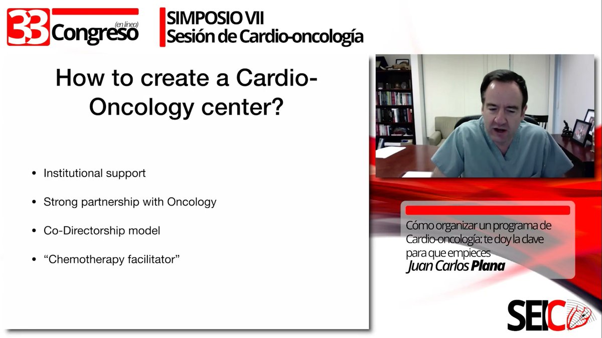 ImagenCardiaca's tweet photo. El Dr. Juan Carlos Plana nos ofrece las claves para la creación de un servicio de cardio-oncología eficiente en esta charla patrocinada por la SEIC
🔔 https://t.co/ZPMKfo57Nv
#33SEIC https://t.co/48jvBWyToc