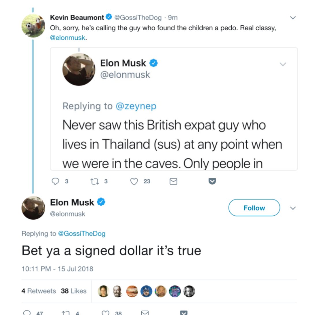 JoPerryAuthor's tweet image. Vindictive greed lies are the freest free speech, right @elonmusk? #BoringMachine #HowManyMiniSubPedoBotsCanOneManBuy?