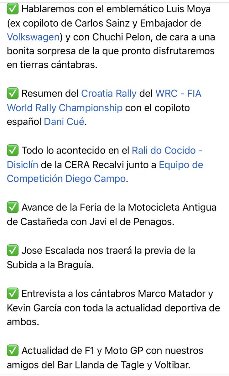 No te lo pierdas ….