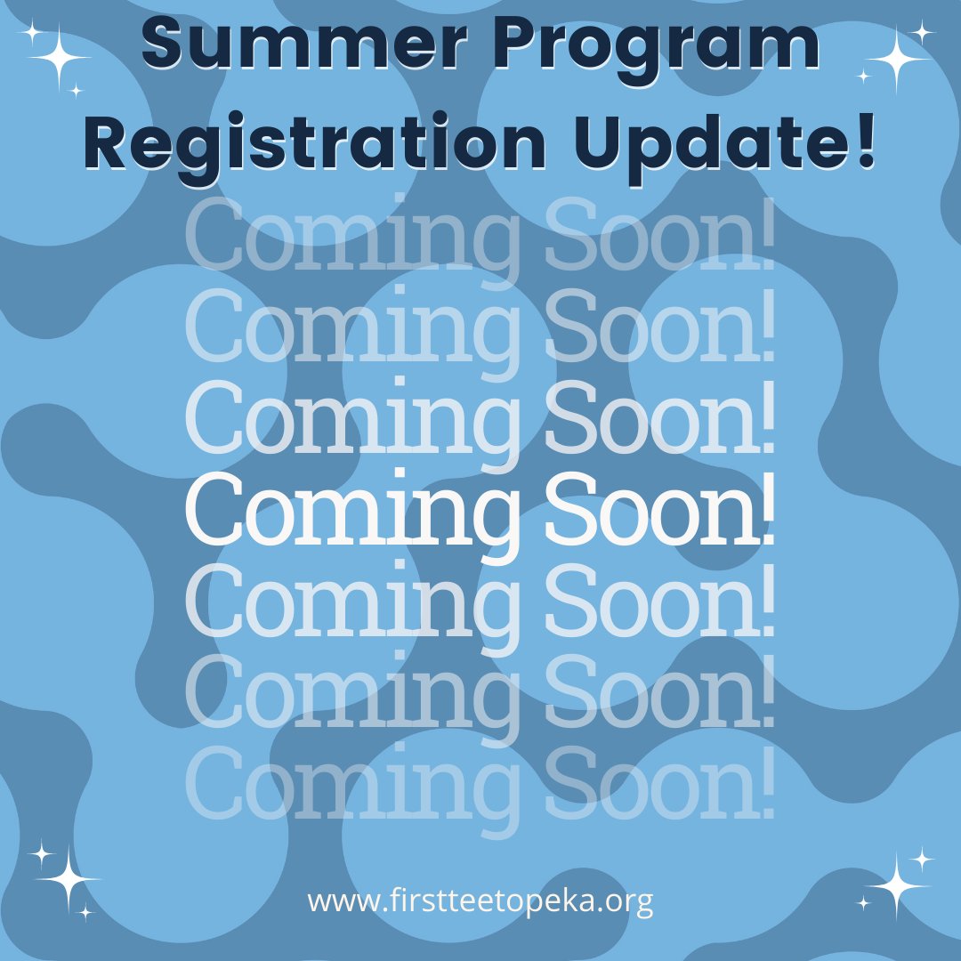 Summer registration opens on Wednesday for the following locations and age groups:
Berkshire (M/W Mornings) ages 7-9 &amp; 10-11 
Top City North (M/W Afternoons) ages 12-13 &amp; 14+
Shawnee CC (T/Th Mornings) ages 7-9 &amp; 10-11
Firekeeper Golf (T/Th Afternoons) ages 12-13 &amp; 14+