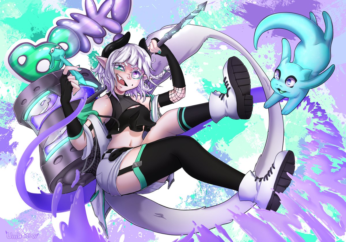 UMBRILOW's tweet photo. Lemme bonk the chat please... sometimes they deserve it... a li'l bit... isn't it ? 👉👈

#ArtistOnTwitter #vtuberFR #vtuber #ENVtuber #VtuberArtist https://t.co/cPAwwcmEp8