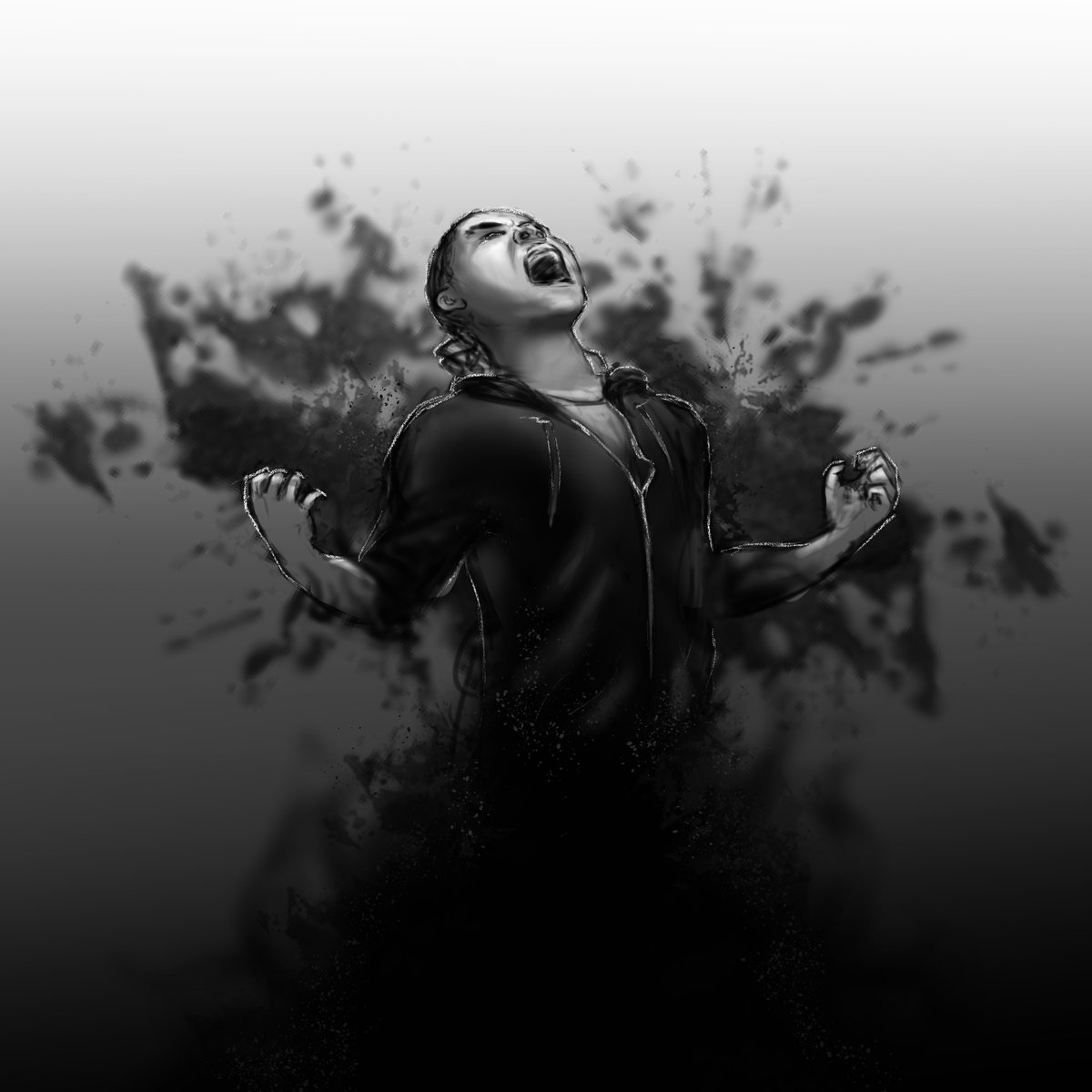 BlueOmniverse's tweet photo. SCREAM
#art #digitalart #illustration #coverart #conceptart #comicart #mentalhealth #depression #anxiety #monochrome #scream https://t.co/jTrbghafxt