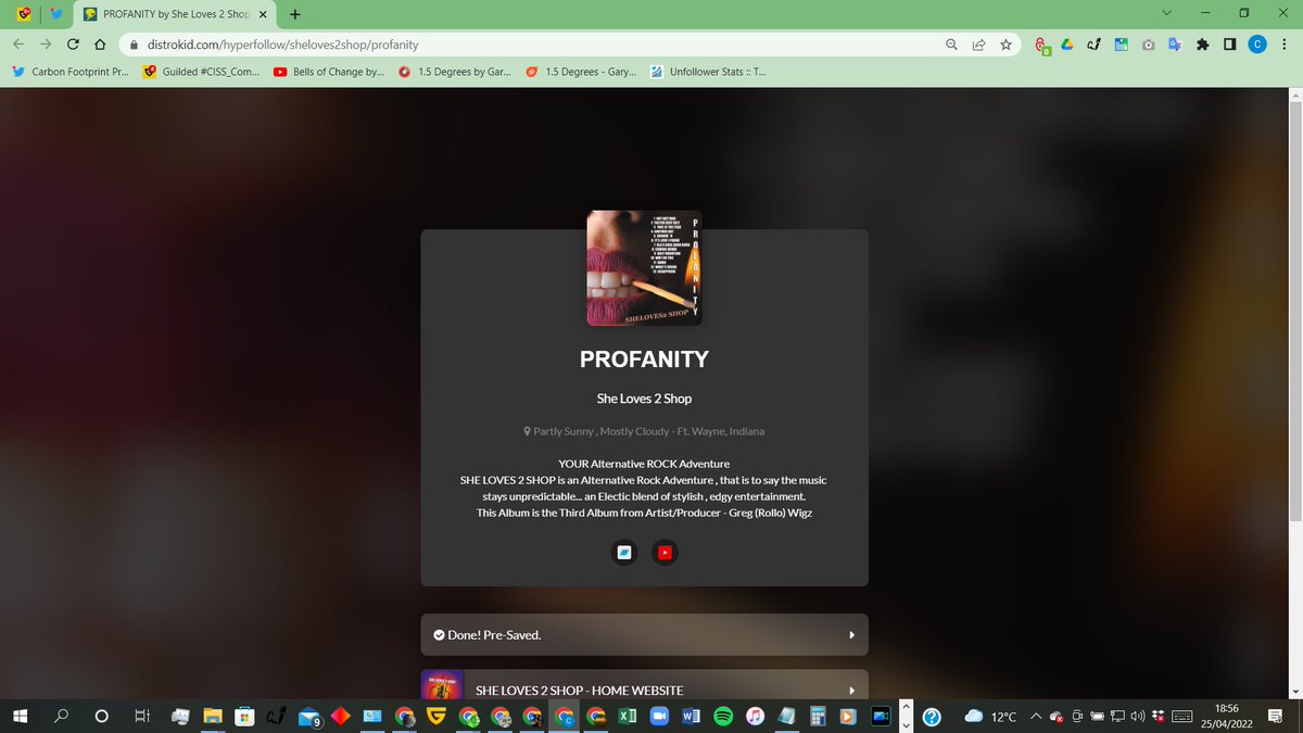Carbon Footprint Pre-Saves ONLY Account tweet media