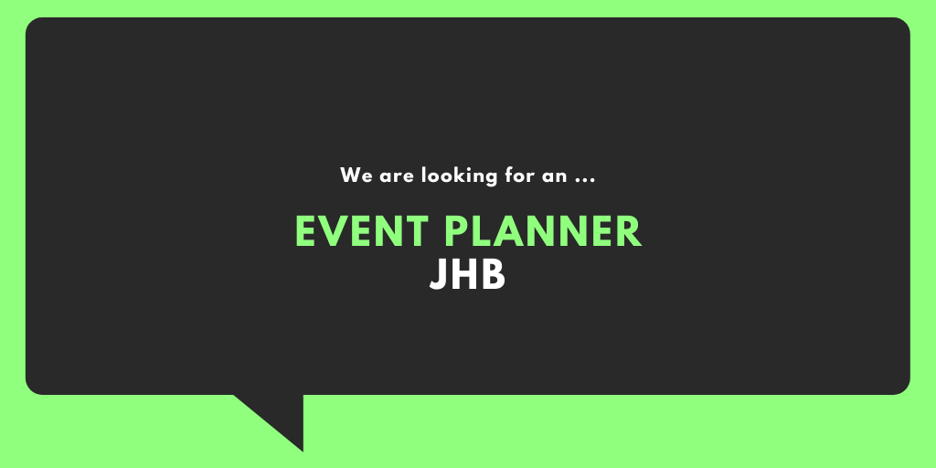 DixieRecruit's tweet photo. Great opportunity for a dynamic, self-motivated Events Planner and Co-ordinator in Johannesburg. Apply here: .https://t.co/Qfjv0KF9Sg #jhbjobs https://t.co/VGN2WndCE0