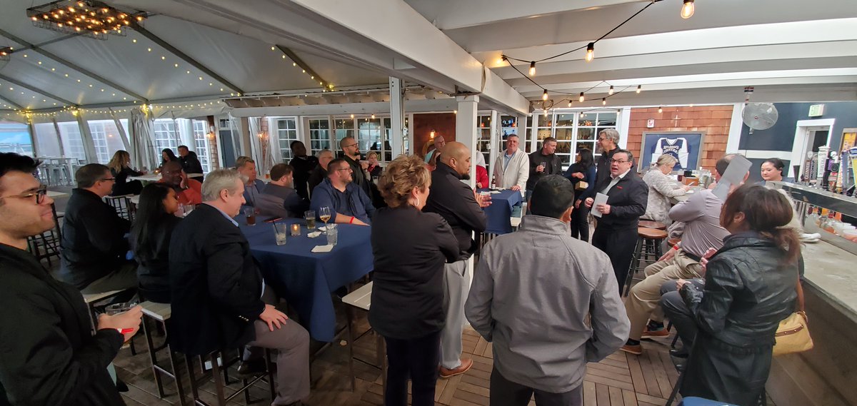 Ventev's tweet photo. Thank you @RyleighsOyster for a wonderful event providing a lot of smiles, good food, and a great atmosphere for the Ventev team! A big Thumbs up! #Ventev https://t.co/zkh5ZFEbix