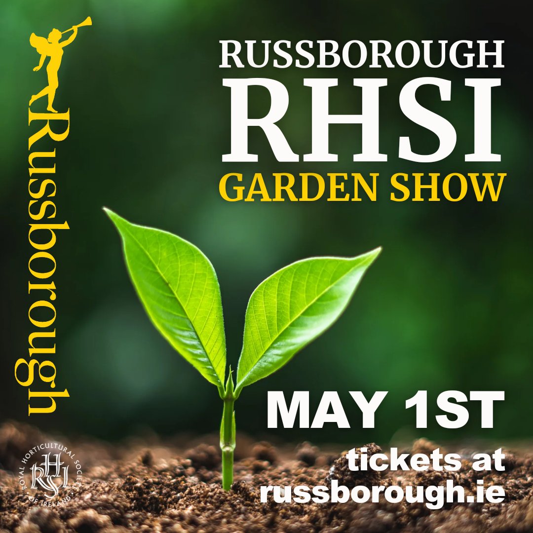 Get your Gardens ready, The Garden Show is back! Tickets are now on sale for the Russborough RHSI Garden Show. Sunday May 1st 10am to 4pm. Don't miss out! shop.russborough.ie/.../russboroug…