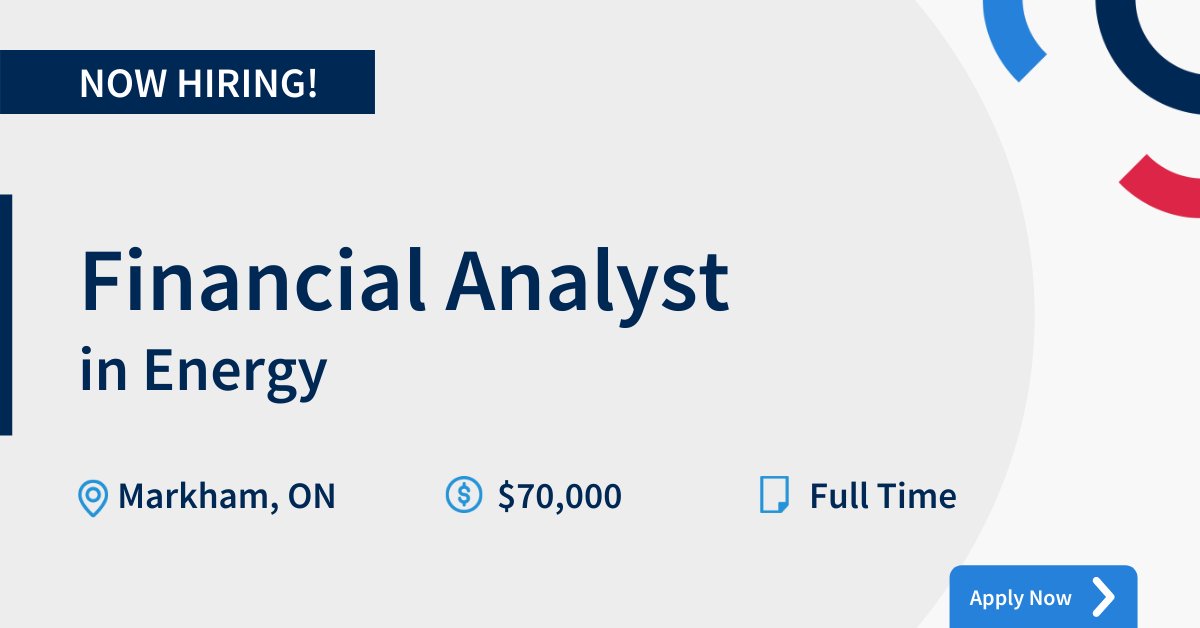 Job Title: Financial Analyst
Type: Full Time
Salary: $70,000

Apply now: bit.ly/3LhAqls

Are you a detail-oriented, system savvy, Excel wiz, who's looking to find your next growth opportunity? Then this role is for you!